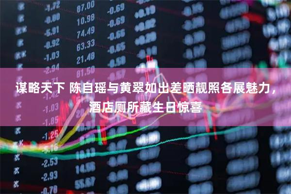 谋略天下 陈自瑶与黄翠如出差晒靓照各展魅力，酒店厕所藏生日惊喜