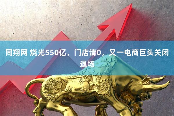 同翔网 烧光550亿，门店清0，又一电商巨头关闭退场